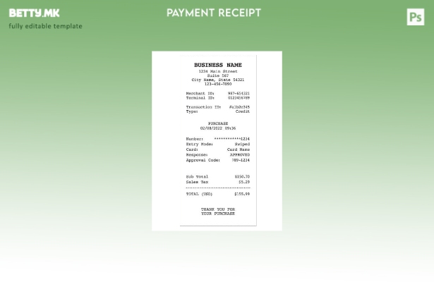 Модерен стил Шаблон за верзија за прием на бизнис компанија